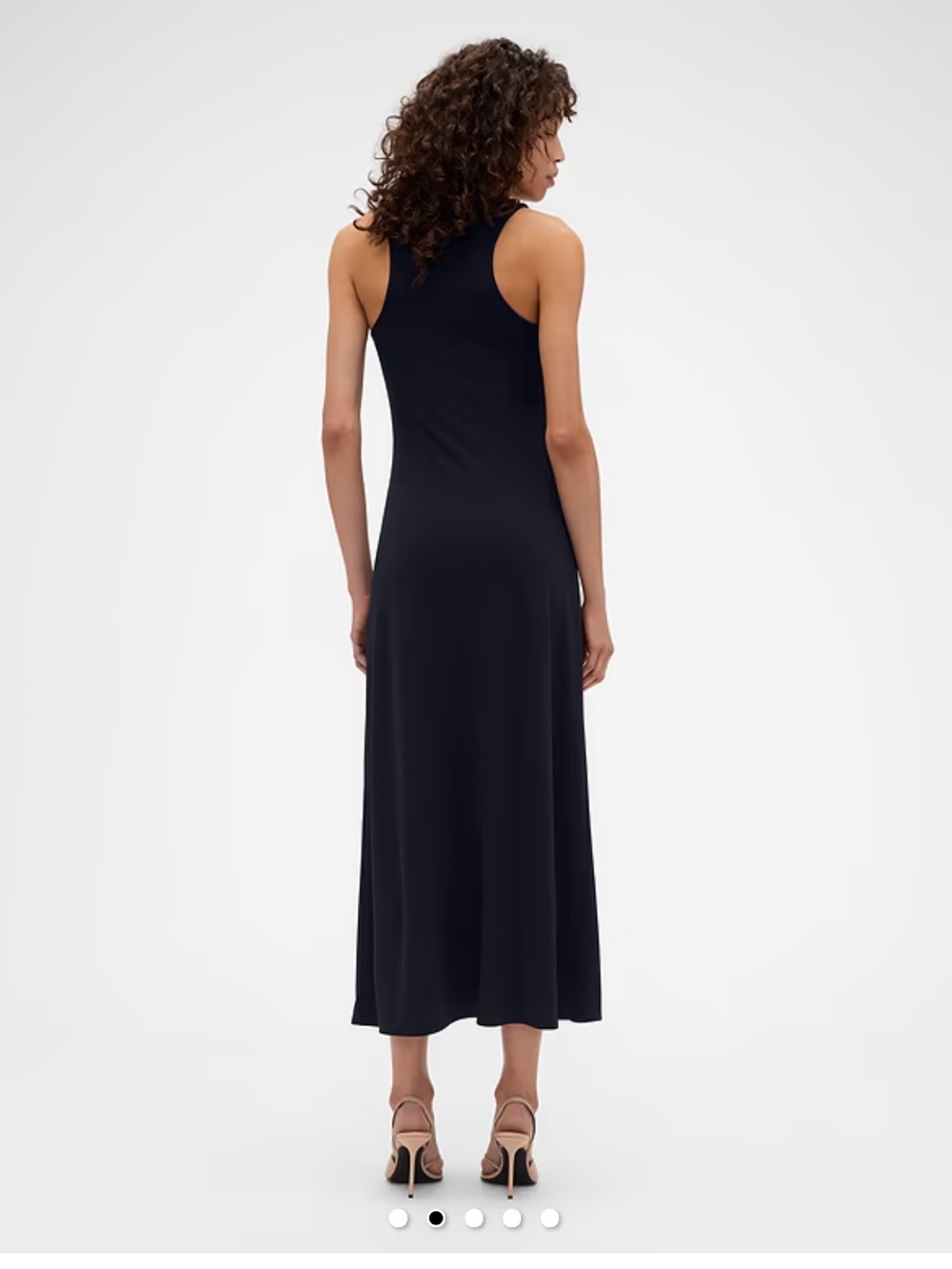 Victoria Beckham for gap navy  Scoop-Neck Maxi Dress - Picture 2 of 5